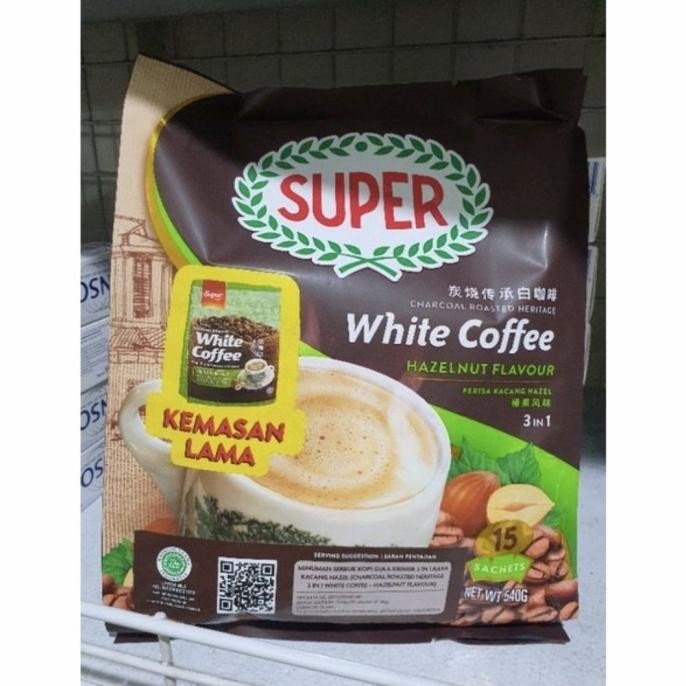

Super White Coffee Roasted Hazelnut