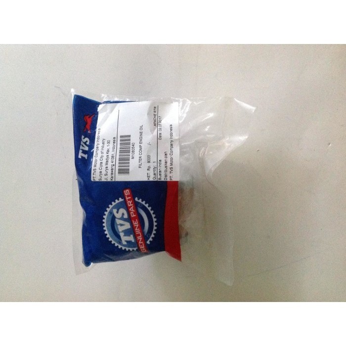 M1080540 Filter Comp Engine Oil Filter Oli Apache Rtr Tvs Murah