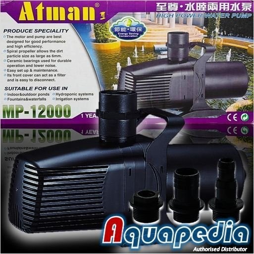 ATMAN MP-12000 POMPA AIR AQUARIUM/KOLAM