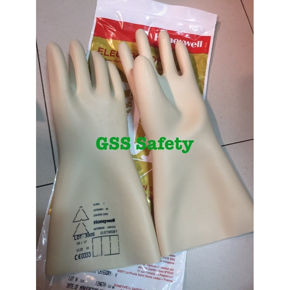 Electrical Gloves Electrosoft 10 KV