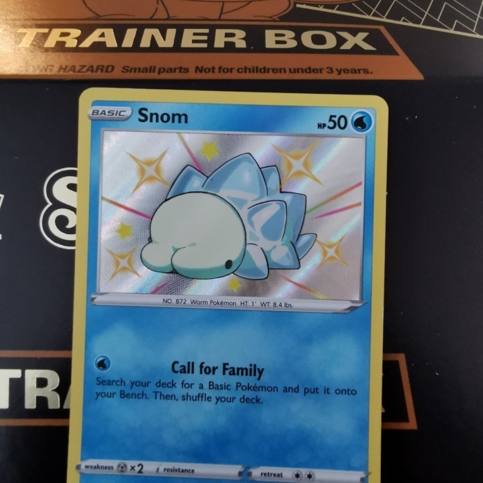 [GKV] snom shiny pokemon tcg english