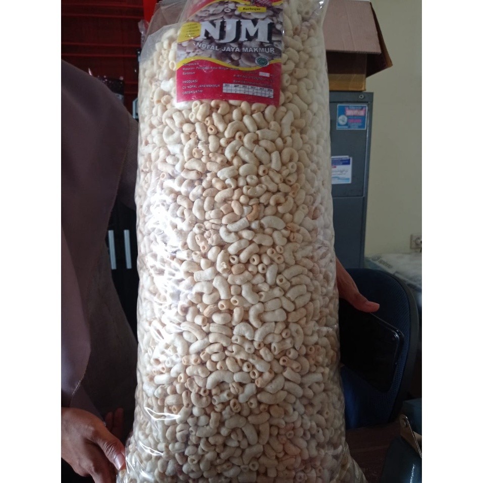 

OPe Makaroni Mekar Gurih /Makroni Asin Enak/Snack Kiloan Murah G7X