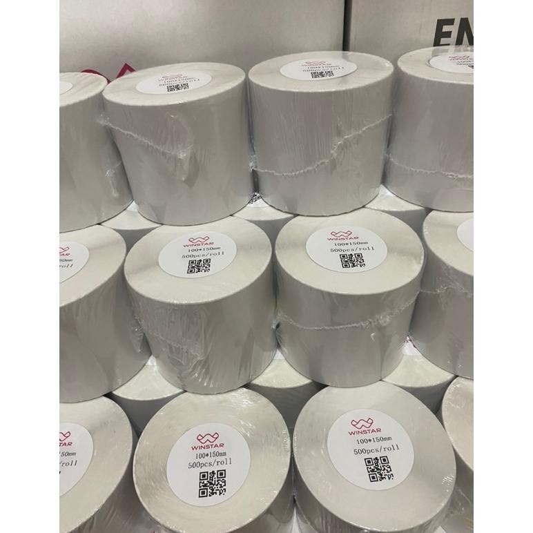 

Viral Kertas Thermal Sticker/Label Sticker Thermal 100 X 150 Mm Barcode Uk A6 Murah Sd-5