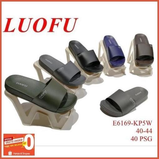 Promo Luofu E 6169 Kp5W/ A/ E6169 A6 Sandal Selop Pria Harga Discount