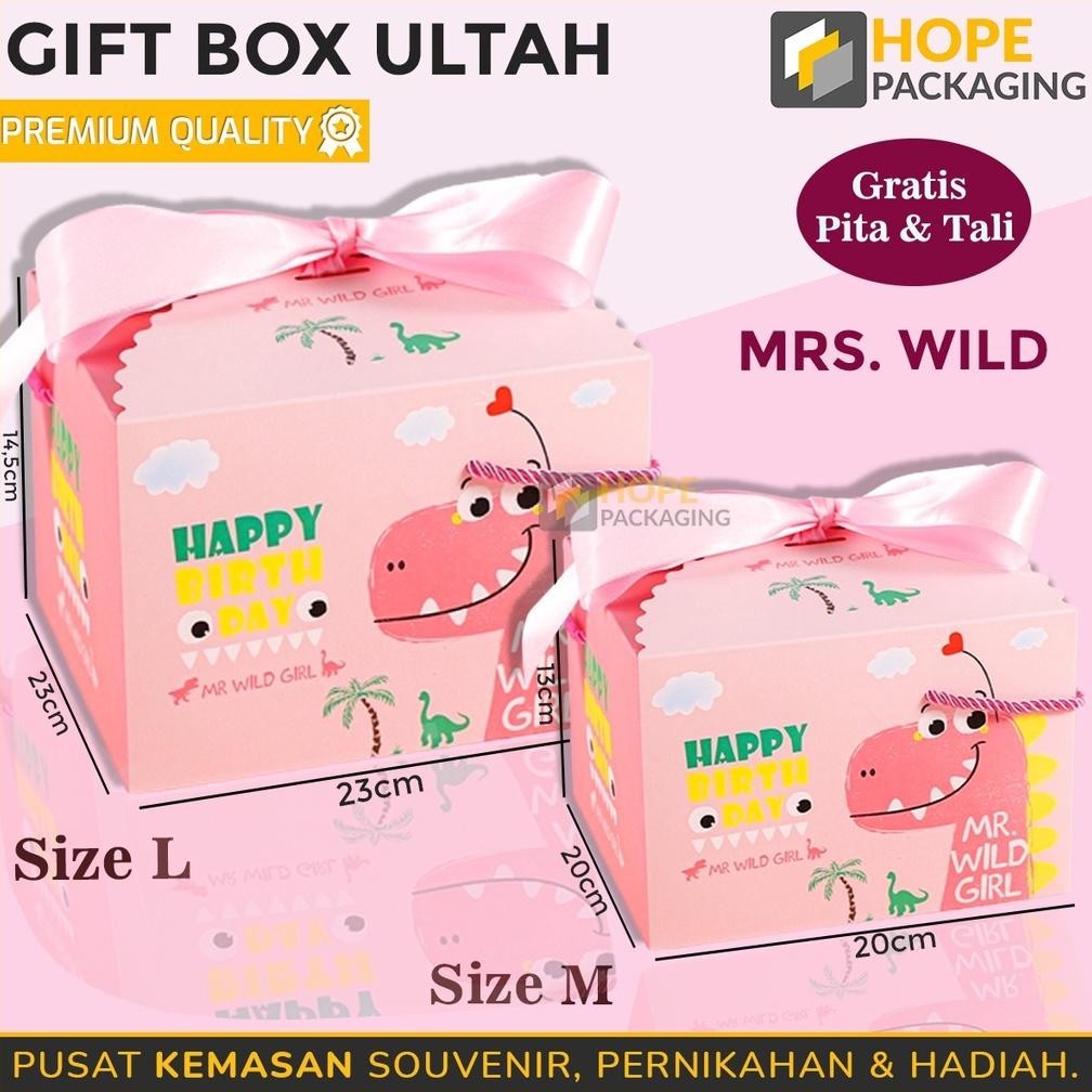 

Beli 2 Murah Gift Box Happy Birthday Dinosaurus + Pita Tali Kotak Snack/Hadiah Souvenir Ulang Tahun