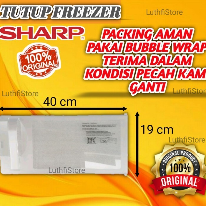 Terlaris tutup freezer kulkas 1 satu pintu sharp friser original ori door evap SALE