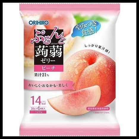 

[6 Pcs X 20Gr] Orihiro Jelly Konjac - All Varian - Jelly Import Jepang