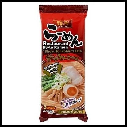 

[Isi 2 Porsi] Menraku Shoyu Tonkotsu Japanese Ramen / Mie Ramen Jepang