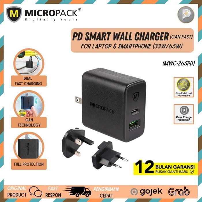 Micropack PD Smart Wall Charger MWC-248 PD EU
