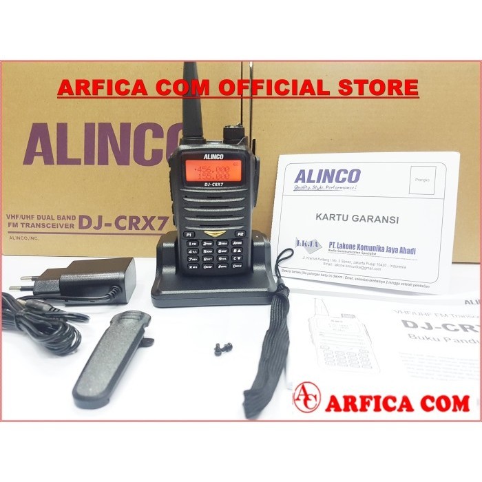 Ht Alinco Dj-Crx7 Dualband - Ht Alinco Dj Crx 7 Vhf / Uhf Original