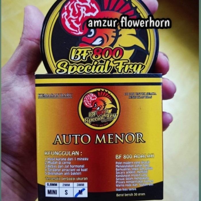 PELET IKAN BF800 SPECIAL WARNA