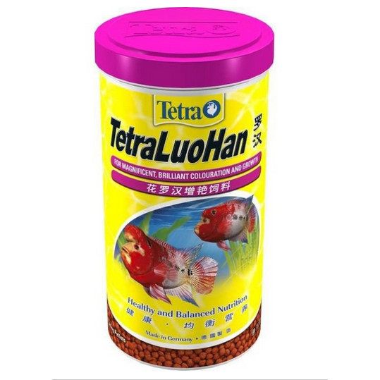 PAKAN PELET MAKANAN IKAN TETRA LUOHAN LOUHAN LOHAN 250 ML