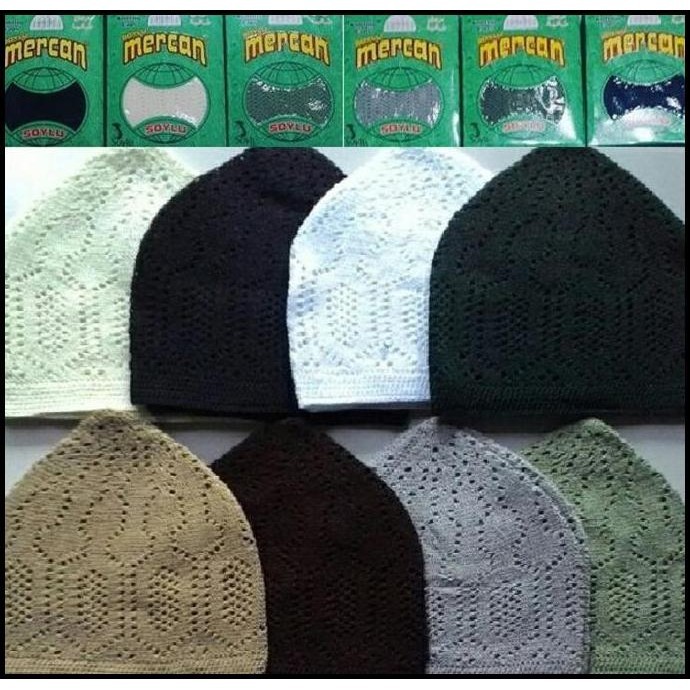 DISKON GROSIR PECI KOPIAH RAJUT BY MARCAN TURKI
