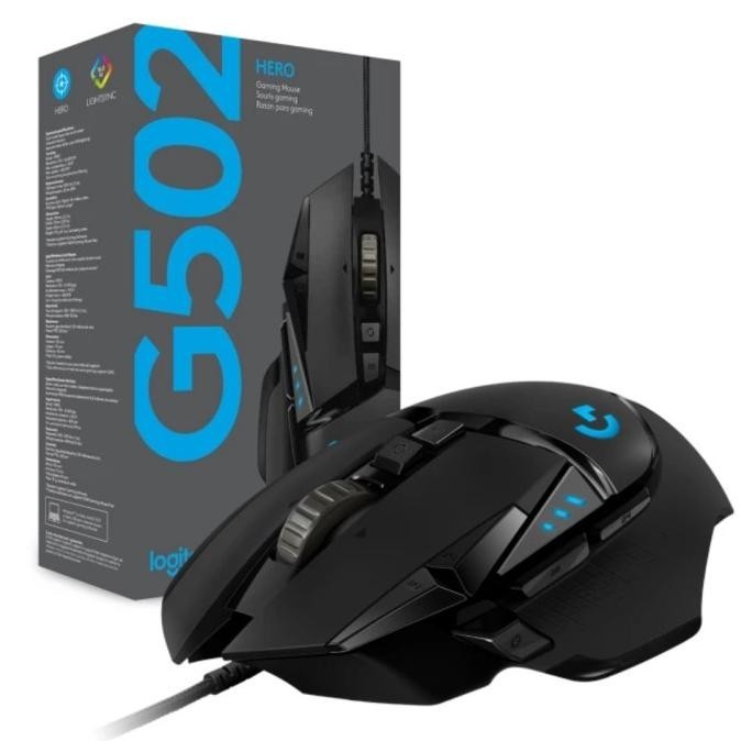 Logitech G502 Hero / Mouse Logitech G 502 Hero Original Garansi Resmi