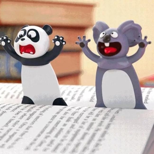 

Pembatas Buku Bookmark 3D Animals Funny Cute Binatang Lucu Oktavianilaris