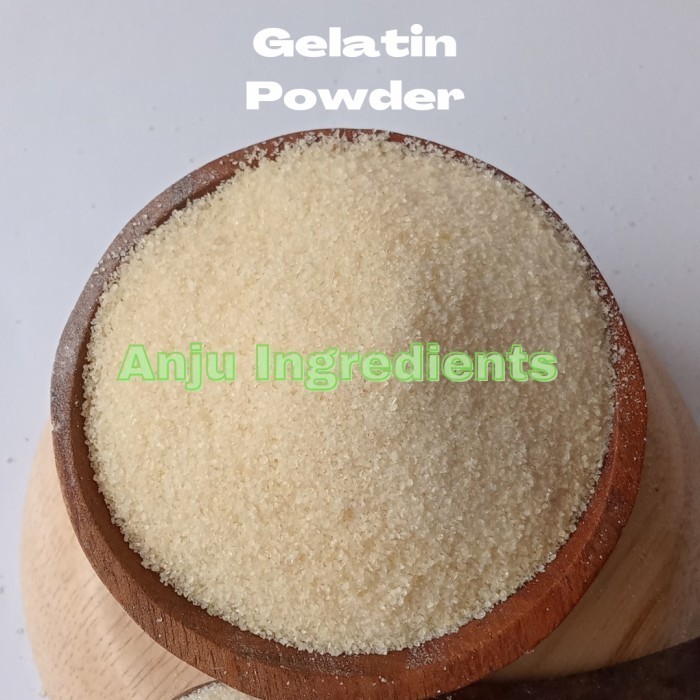 

Gelatine Powder HALAL 50gram - Bloom 150 / Gelatine Bubuk K01
