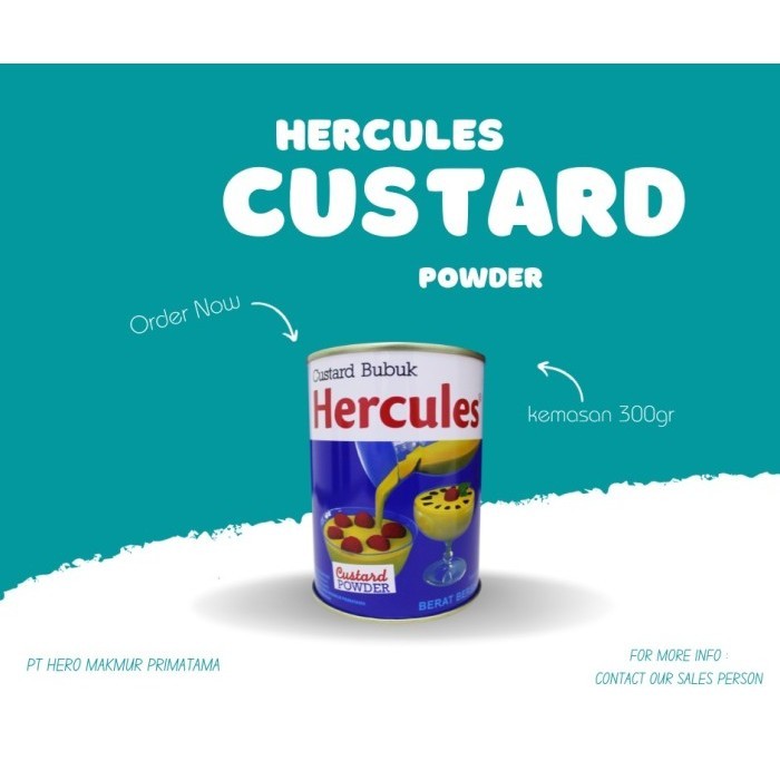 

Hercules Custard Powder 300gr K01