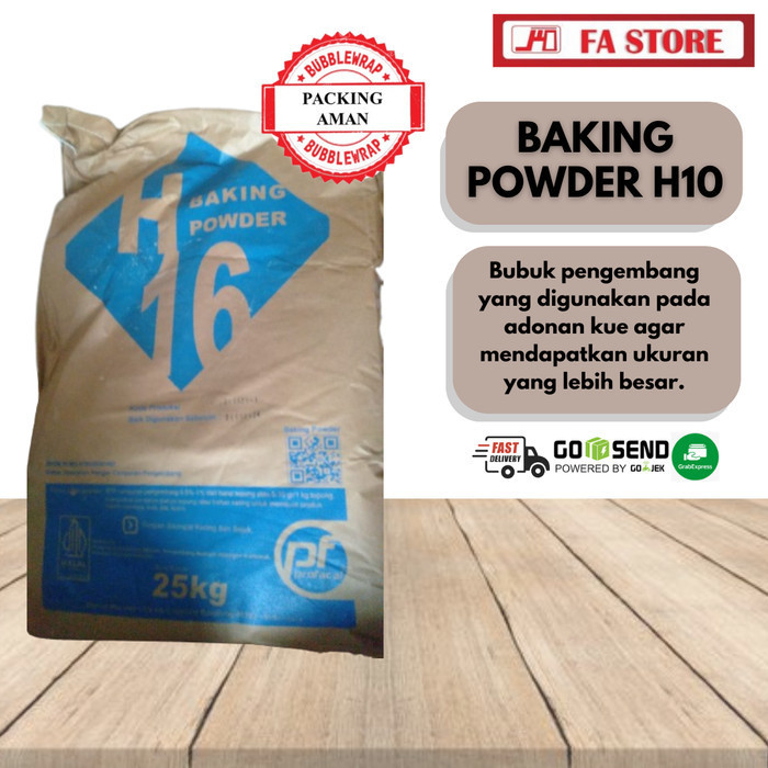 

Baking Powder H10 - Pengembang Cake - Pengembang Makanan K01