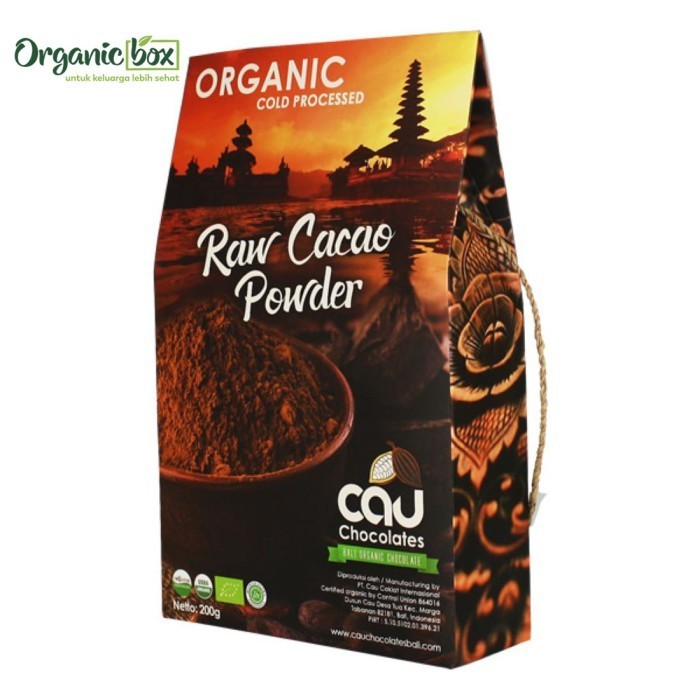 

CAU Organic RAW Cocoa Powder 200GR K01
