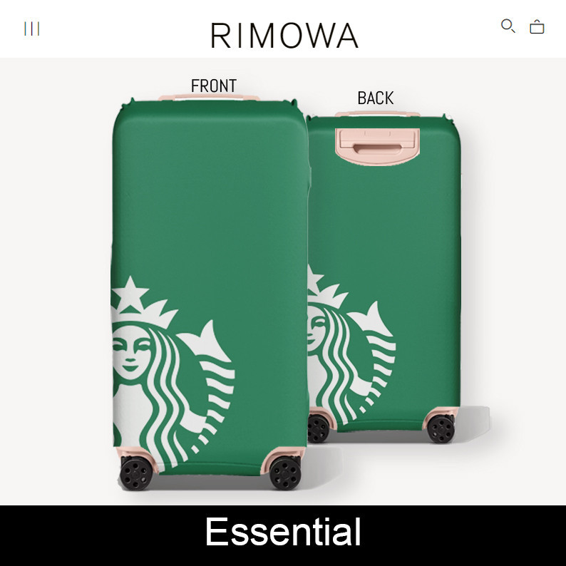 Starbucks (SBUX) Luggage Cover RIMOWA Essential / Sarung Koper Rimowa