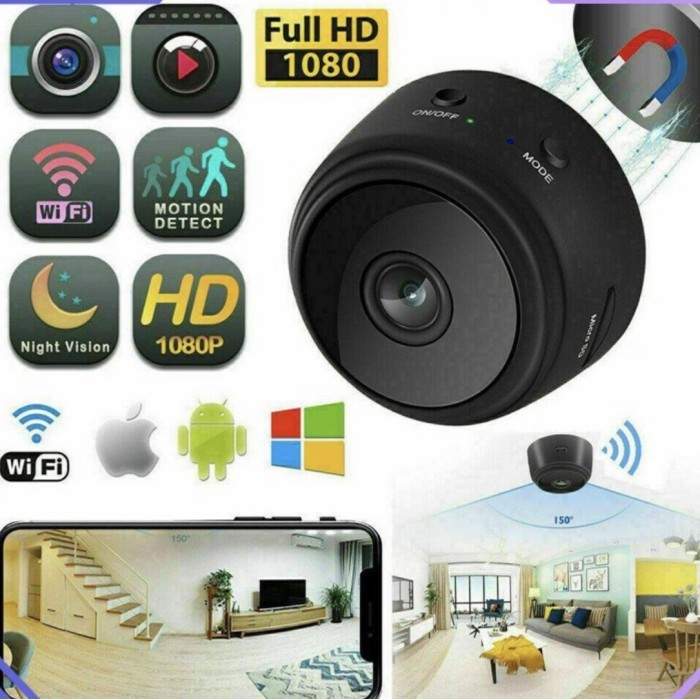 Ip Kamera Cctv Wireles Wifi Smart Net Cam V380