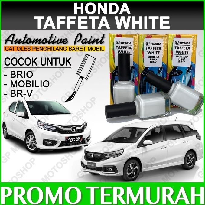 HONDA TAFFETA WHITE CAT OLES PENGHILANG BARET MOBIL PUTIH BRIO MOBILIO