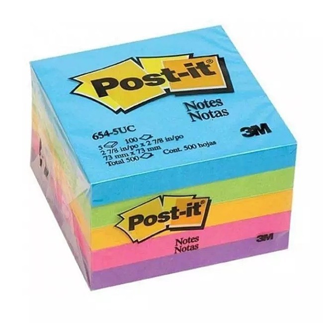 

3M Post It Note 654 5Uc