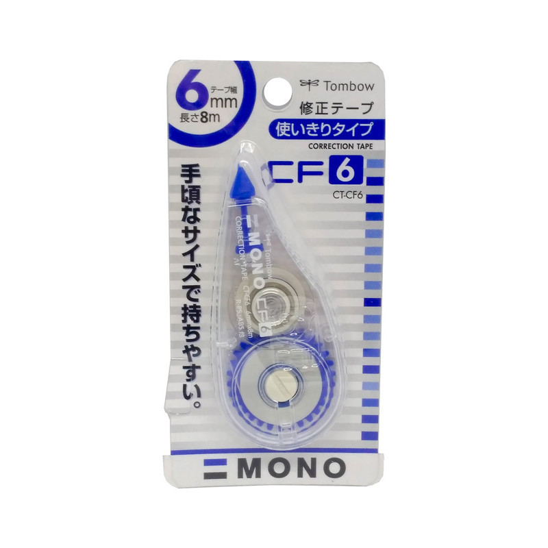 

Tombow Correction Tape 6 Mm X 8 Mm Biru