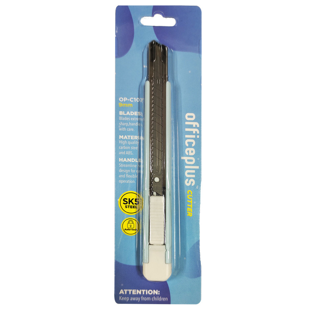 

Officeplus - Cutter Bahan Plastik 9 Mm Warna Light Blue