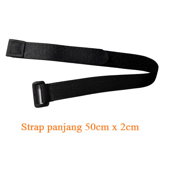 

TALI STRAP VELCRO PENGIKAT BUCKLE PANJANG 50CM 500MM TIES SEPEDA BATRE