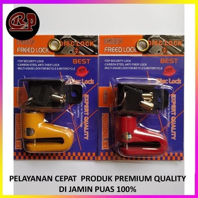 Gembok Cakram Sepeda Motor / Kunci Gembok Sepeda Motor