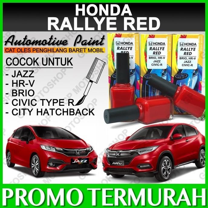 HONDA RALLYE RED CAT OLES PENGHILANG BARET MOBIL JAZZ HRV BRIO MERAH