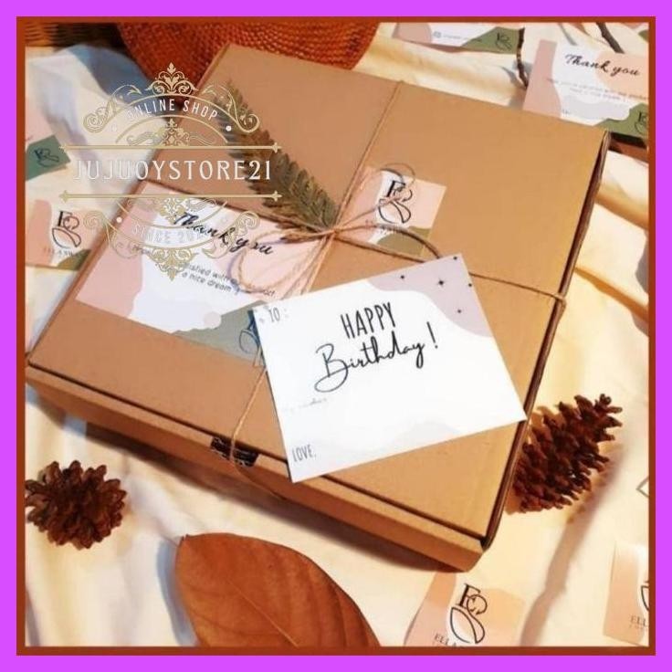 

Beli 2 Murah Gift Box Rustic Size L / Xl | Kotak Kado | Box Hadiah