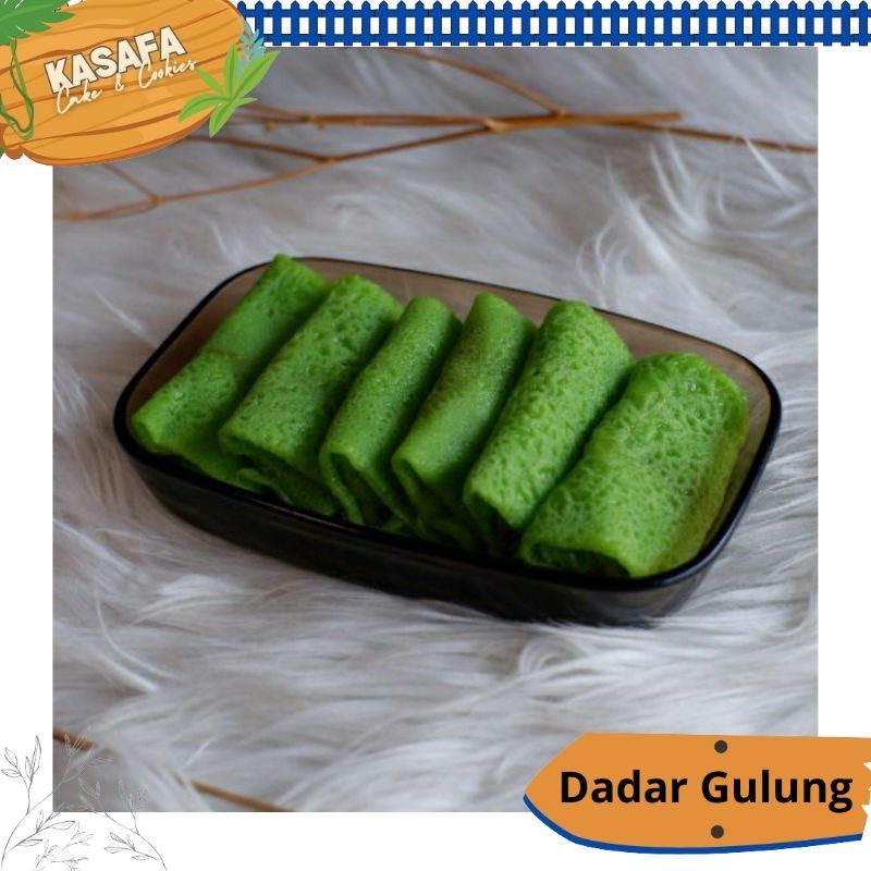 

[10 PCS] Jajanan Pasar / Kue Dadar Gulung Kelapa
