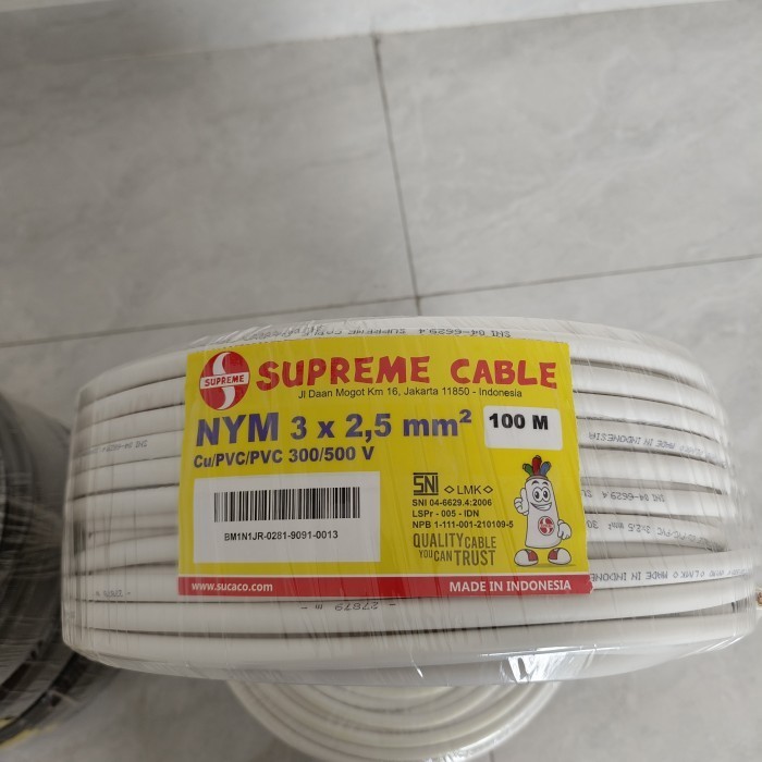 Kabel Nym 3X2.5 Supreme 100 Meter