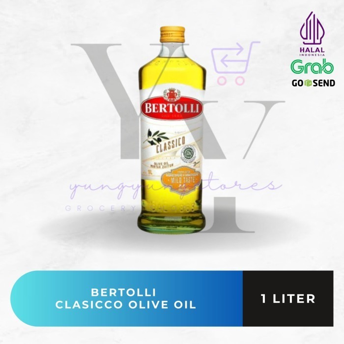 

Bertolli Classico Olive Oil 1 Liter / Minyak Zaitun