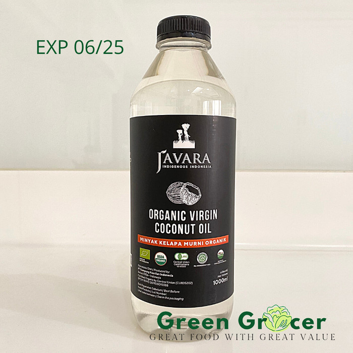 

Virgin Coconut Oil Javara 1 L / Vco 1 Litre / Minyak Kelapa