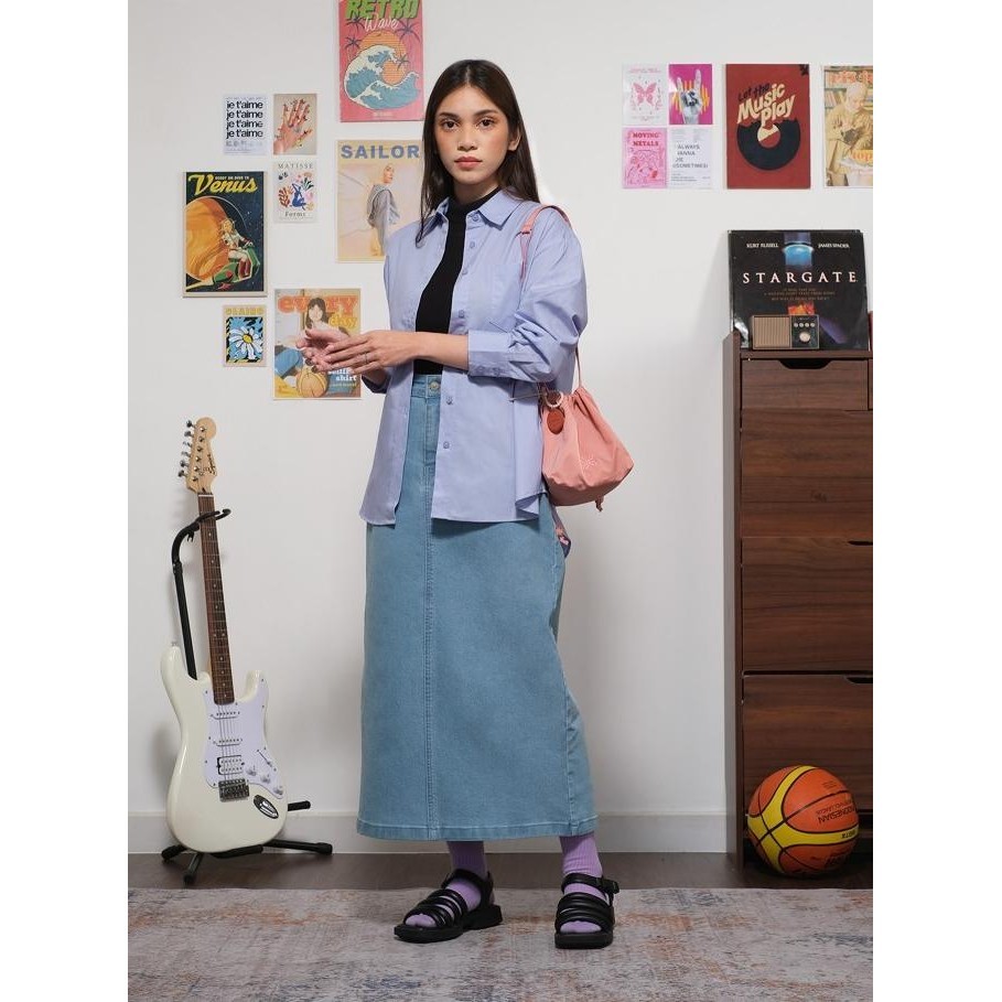 THENBLANK | Denim Skirt