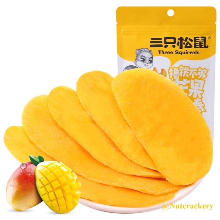 

Manisan Buah Kering Mangga Dried Mango 116G Three Squirrels