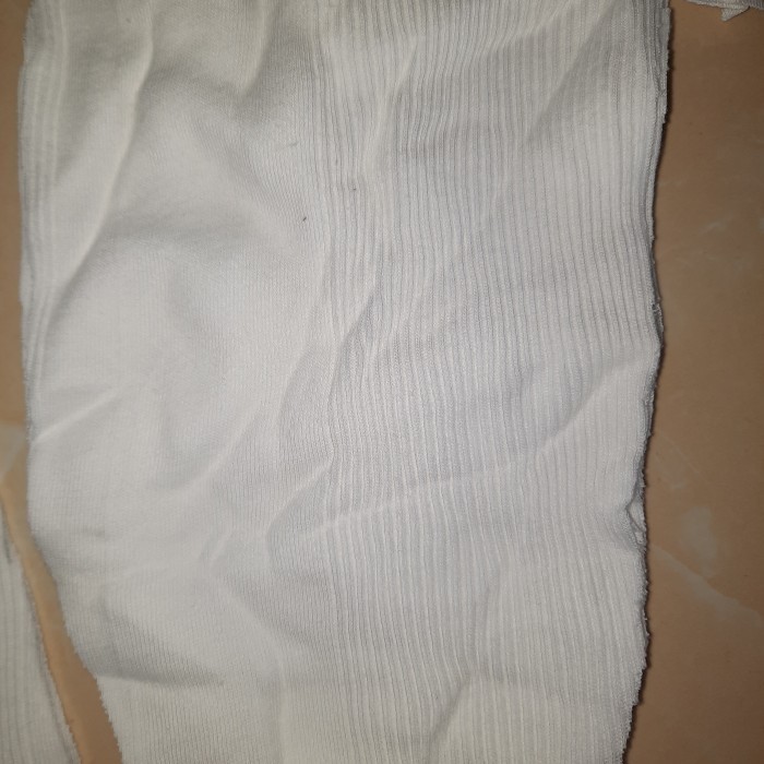 KAIN LAP PUTIH KAOS SINGLET / MAJUN PUTIH HING