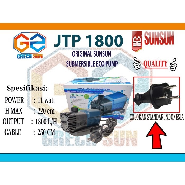 ORIGINAL SUNSUN JTP 1800 JTP 2800 JTP 3800 JTP 4800 JTP 5800 ECO PUMP