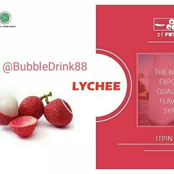 

Itpin Syrup Lychee Premium Leci Sirup Kualitas Terbaik 7Kg