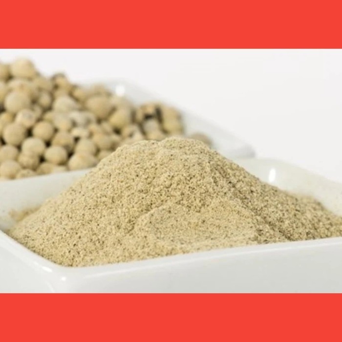 

White Pepper Powder 1Kg / Lada Putih Bubuk