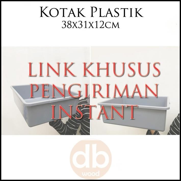 GOJEK ONLY BAK PLASTIK HIDROPONIK | BAK PASIR KUCING | BAK BASKOM