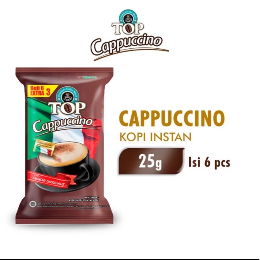 

TOP cappuccino @ 9 sachet 25gr