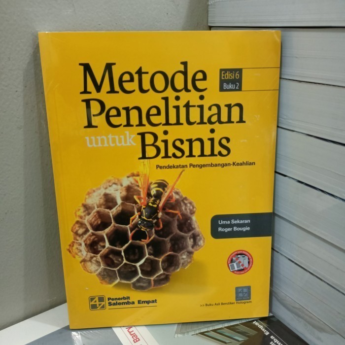 

Original!! Metode Penelitian Untuk Bisnis Buku 2 Edisi 6 Uma Sekaran