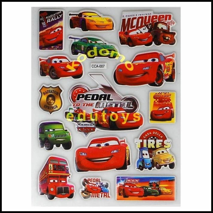 

GRATIS ONGKIR STICKER STIKER ANAK TIMBUL KARAKTER CARS 2769 !!!