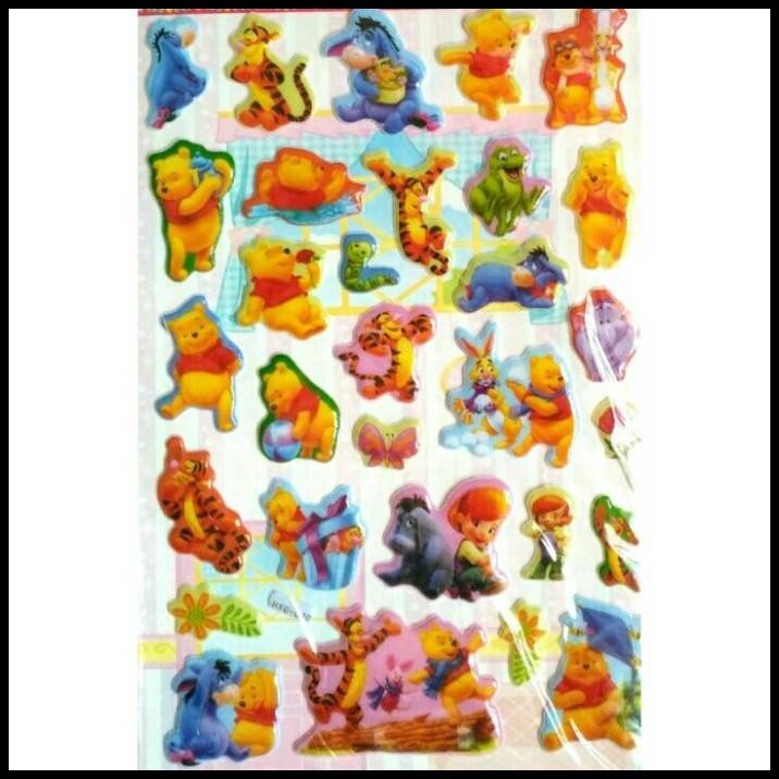 

BEST DEAL STICKER STIKER ANAK TIMBUL KARAKTER WINNIE THE POOH !!!!!!