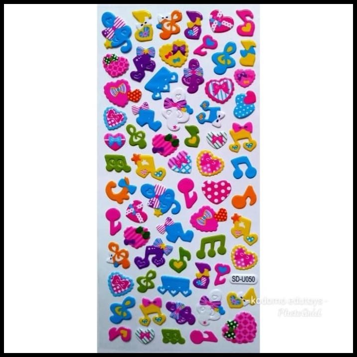 

HOT DEAL STICKER STIKER ANAK TIMBUL NOT MUSIK 2190 !!!!
