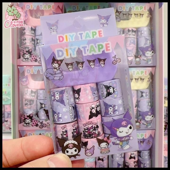 

TERMURAH MINI DIY TAPE CUTE CHARACTER STATIONERY SOLASI KECIL KARAKTER MY !!!!!!